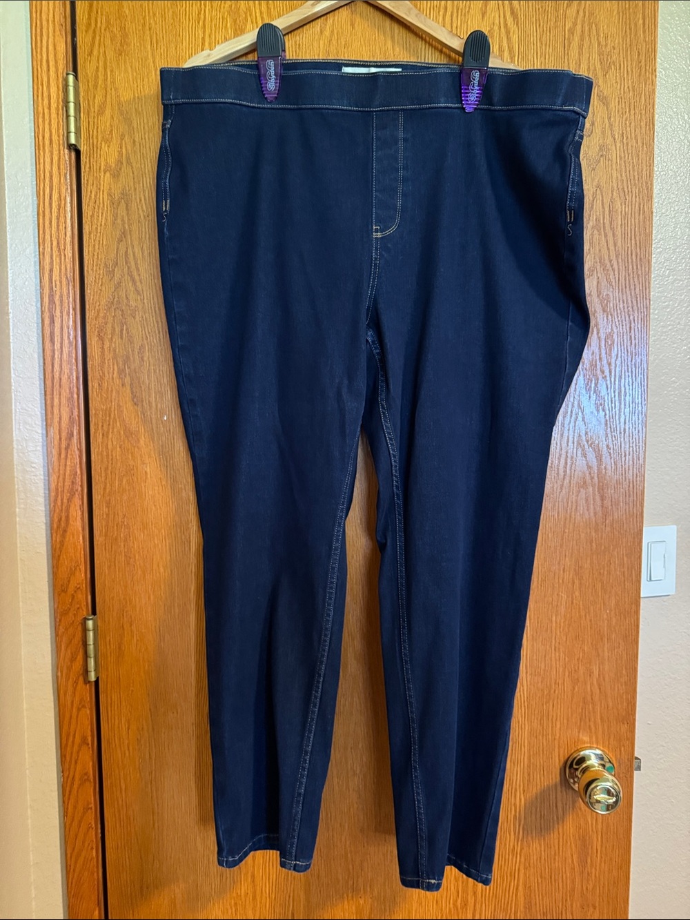 Soft Surroundings Dark Blue Slim Leg Women’s Jeans